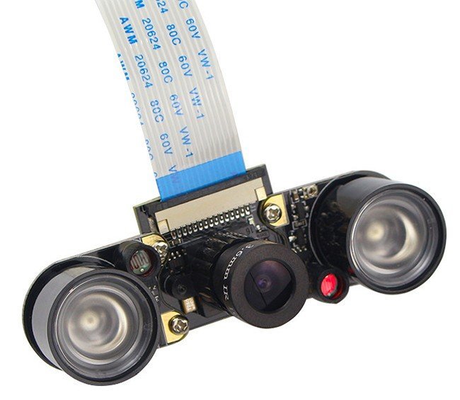 Raspberry Pi камера 5 Мп Night Vision (Ночная съемка, регулируемый фокус) - фото