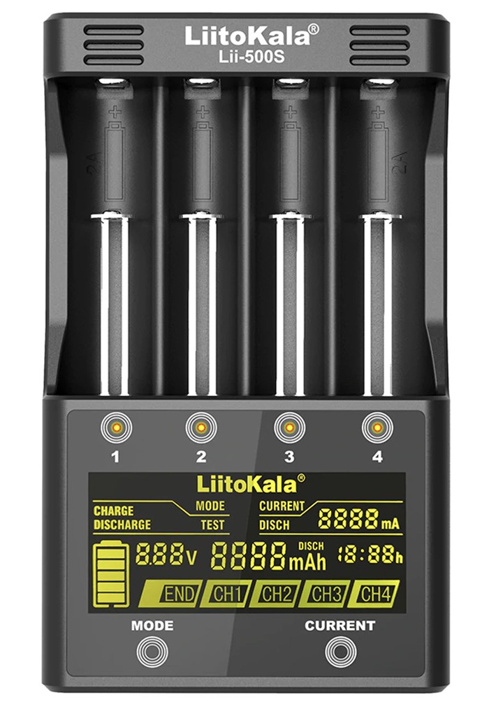 Зарядное устройство Liitokala lii-500s - фото5