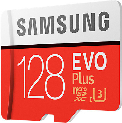 Карта памяти Samsung EVO Plus microSDHC 128GB 100/90 MB/сек - фото