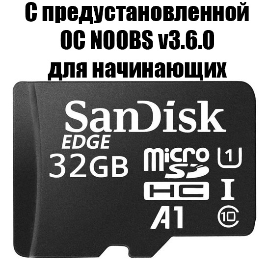 Карта памяти micro SDHC SanDisk 32GB A1 Class10 UHS-1 40/10 MB/s (SDSDQAD-032G) - фото