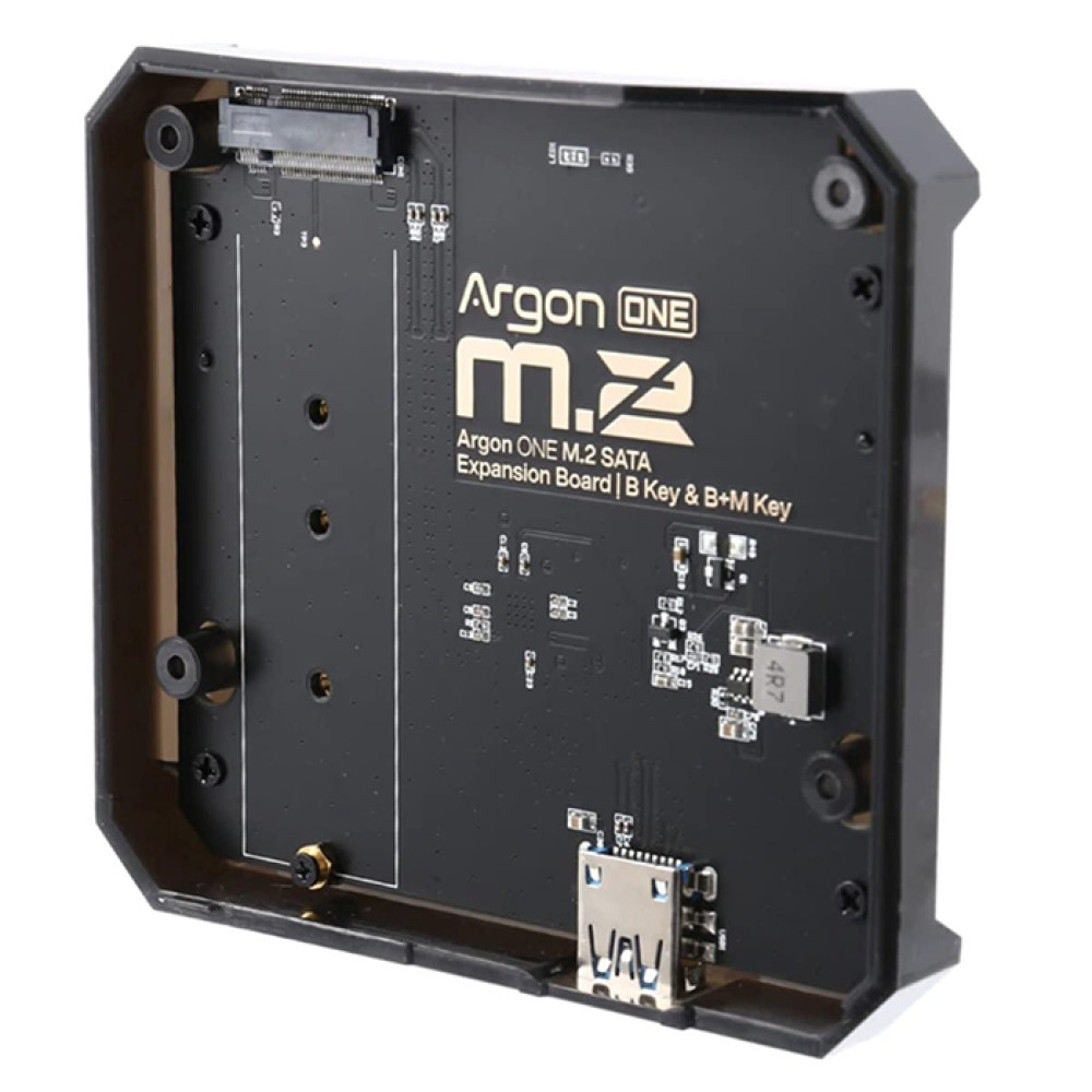 Корпус Argon ONE Pi 4 M.2 SATA SSD (with Key-B and Key B&M) для Raspberry pi 4 - фото3