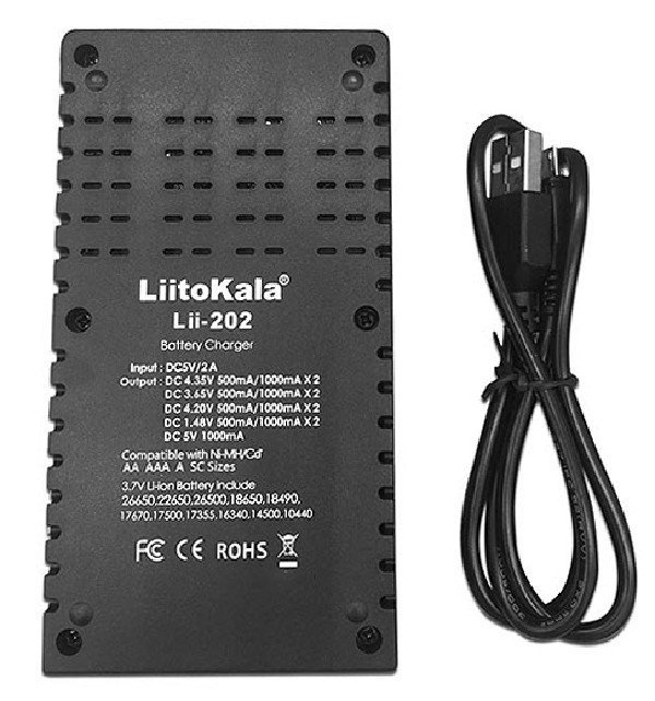 Зарядное устройство Liitokala Engineer Lii-202 (powerbank) - фото3