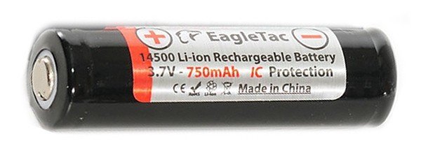 EagleTac 14500 Li-ion battery 750 мАч - фото