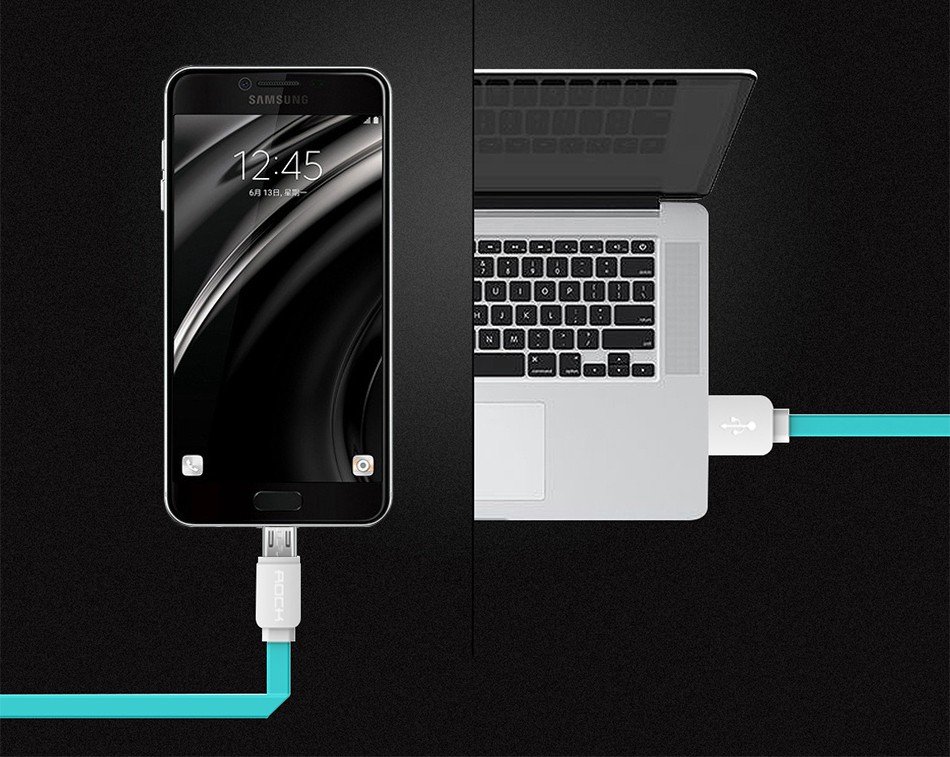 USB - MicroUSB кабель 100см, белый, поддержка быстрой зарядки - фото4