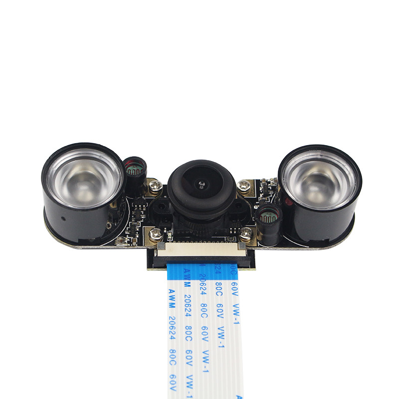 Камера 5 Мп OV5647 для Raspberry Pi (Ночная съемка, угол обзора 130°) - фото2