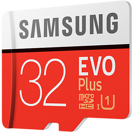 Карта памяти Samsung EVO Plus microSDHC 32GB 95/20 MB/сек - фото