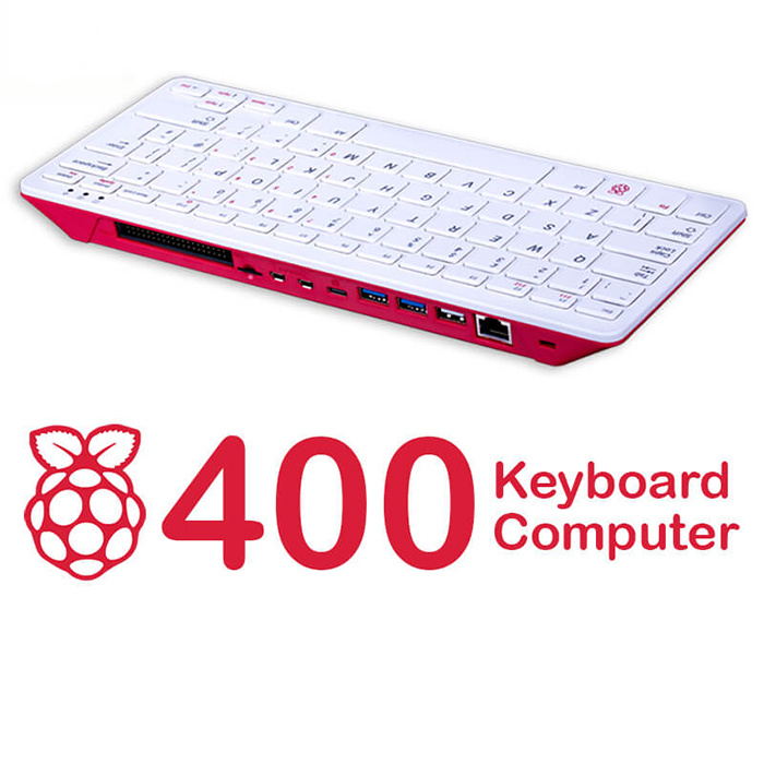 Raspberry Pi 400 миниатюрный компьютер (русифицированная клавиатура) - фото