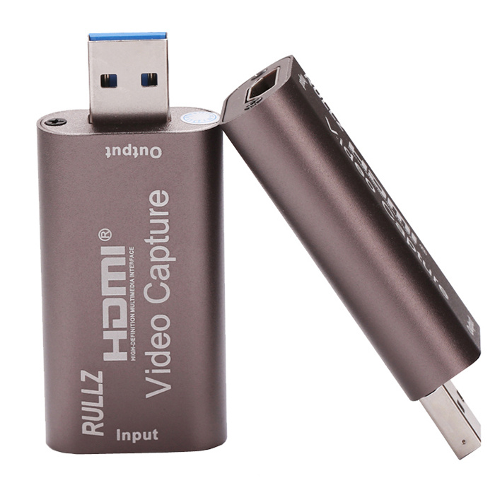 Устройство видео-аудио захвата Rullz 4K (HDMI - USB) - фото