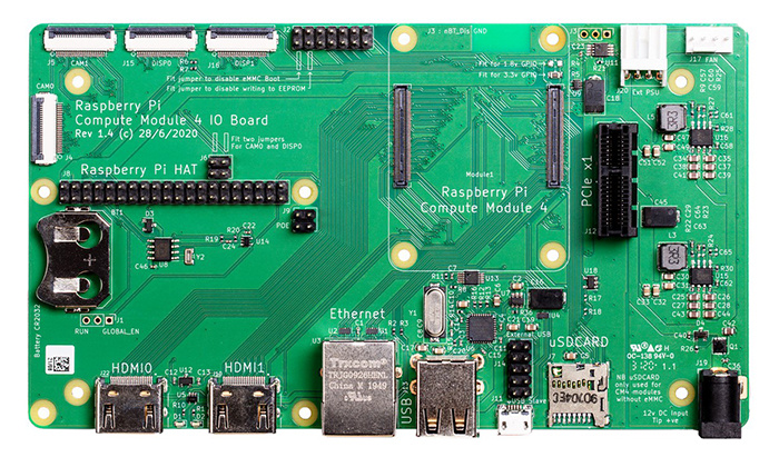 Raspberry Pi Compute Module 4 IO Board - фото2