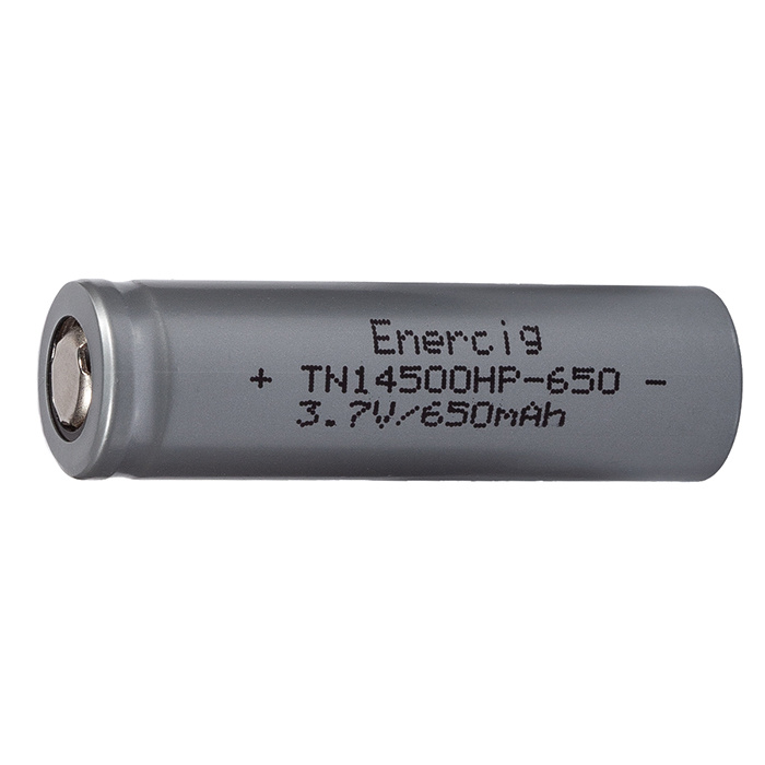 Enercig 14500 Li-ion battery 650mAh - 13A