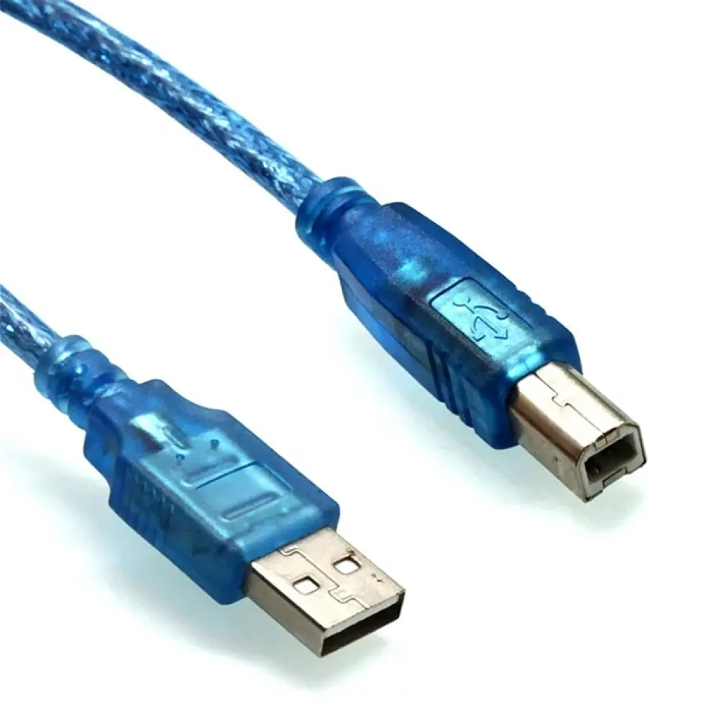 USB - USB-B кабель 30 см - фото