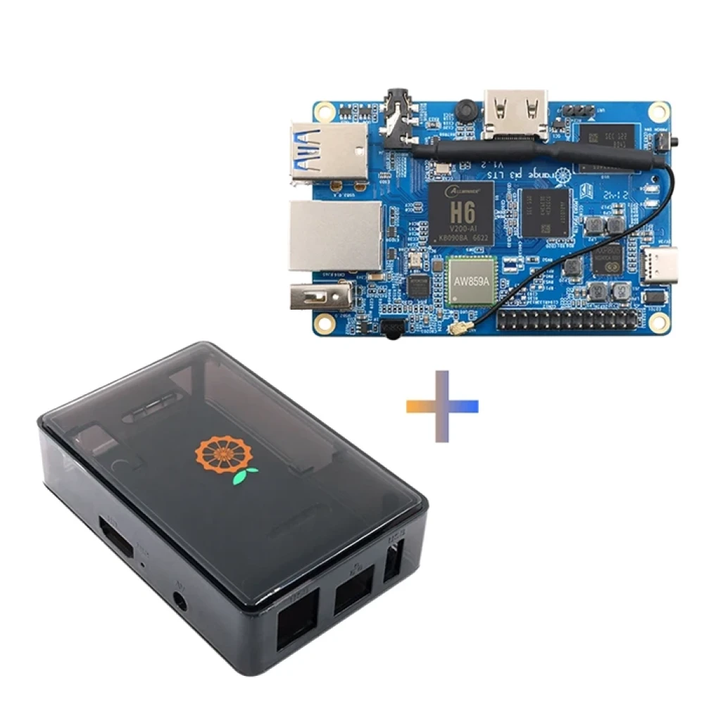 Плата Orange Pi 3 LTS H6 Quad-core 64-bit 1.8GHz 64Bit 8GB EMMC 2G RAM WiFi BT 5.0 - фото