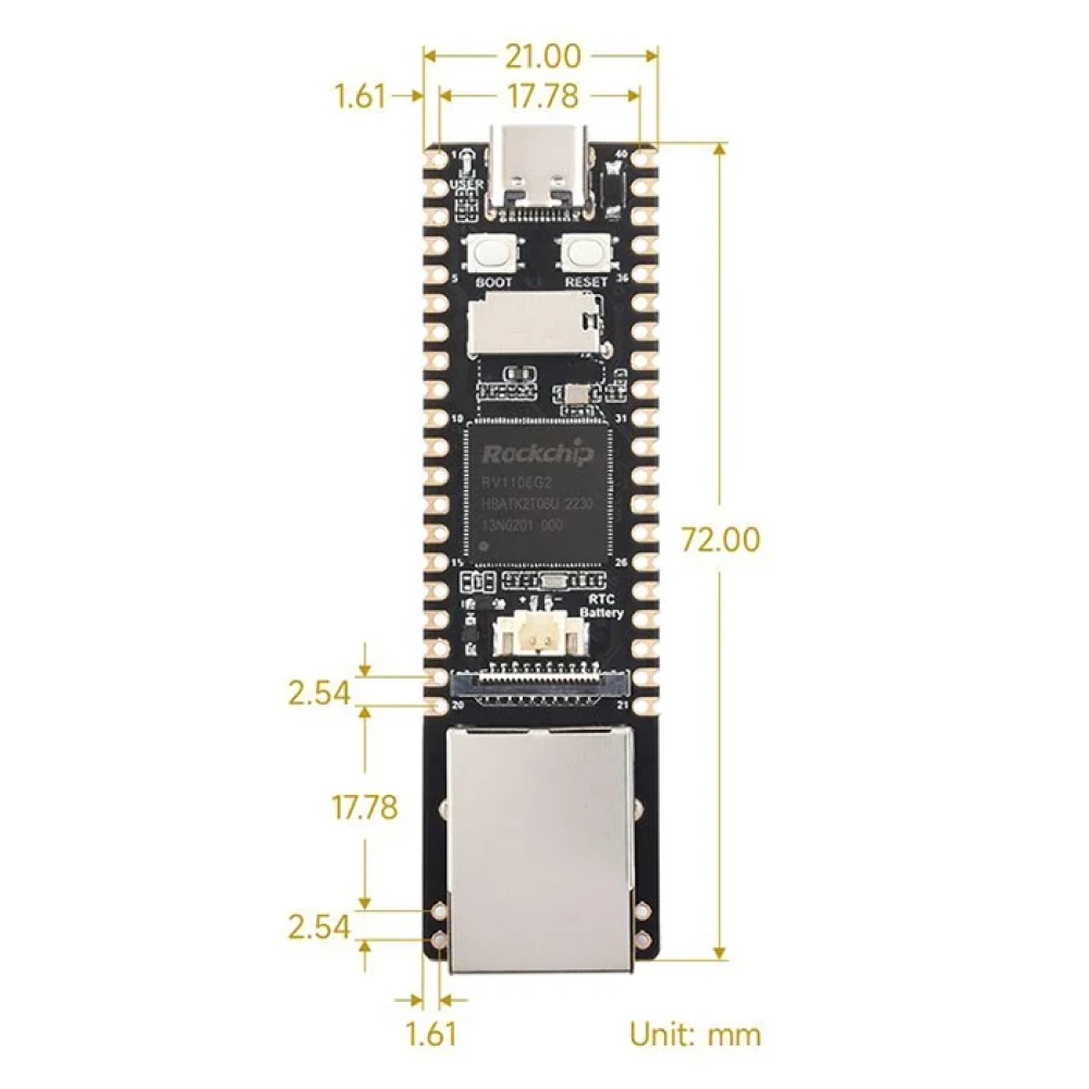 Микрокомпьютер Luckfox Pico Max RV1106 256MB RAM - фото6