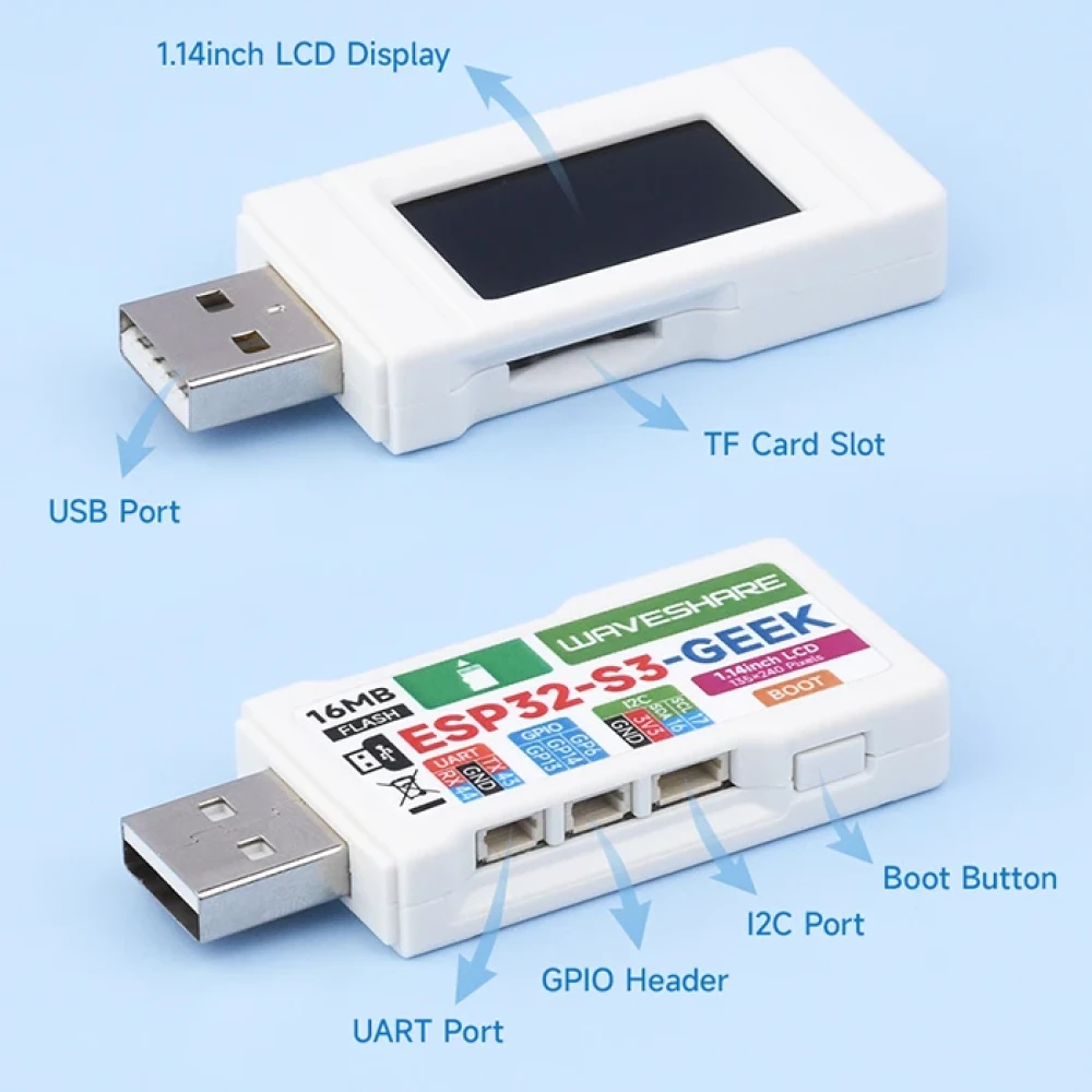 Waveshare ESP32-GEEK Development Board - фото7