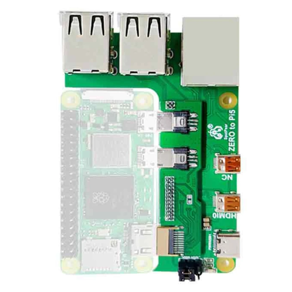 Адаптер с Raspberry Pi Zero/Zero W/Zero 2 W на Raspberry Pi 5 Model B - фото5