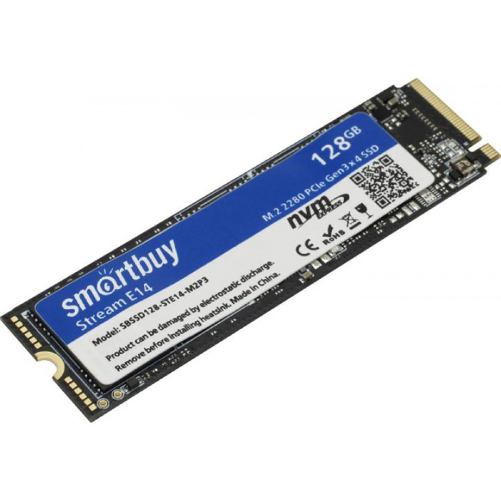 SSD M.2 2280 Smartbuy Stream E14 128GB TLC NVMe PCIe3 - фото3