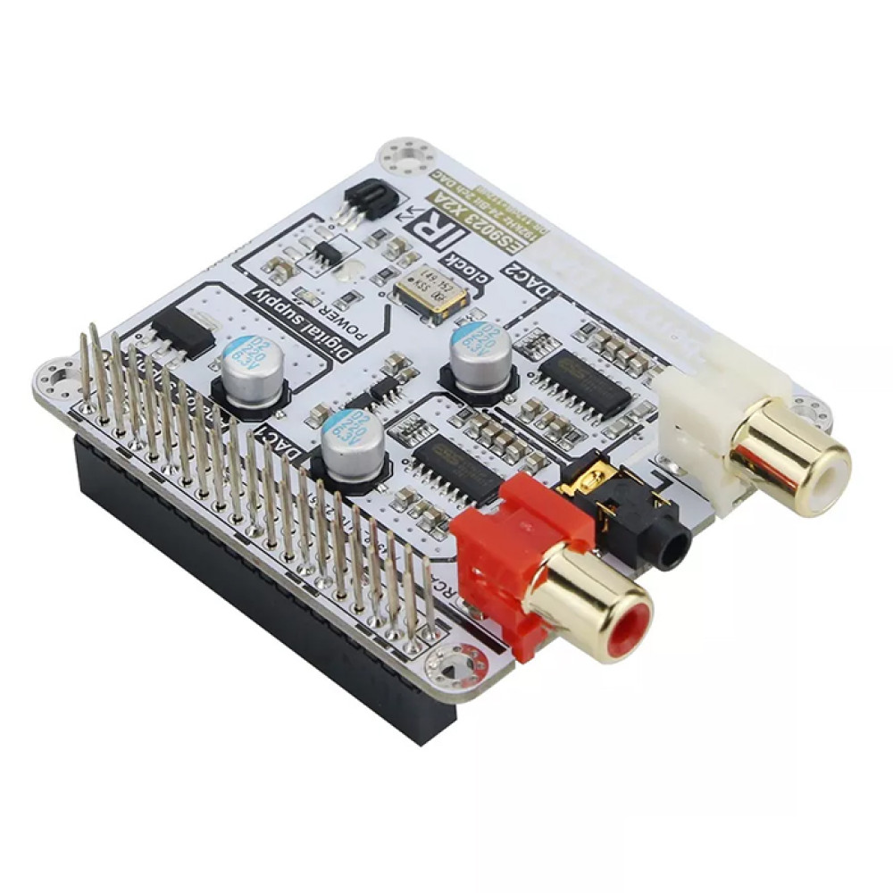 Аудиоинтерфейс Volumio moode Raspberry Pi HIFI DAC Dual Decoding, I2S (Цифро-аналоговый преобразователь) - фото5