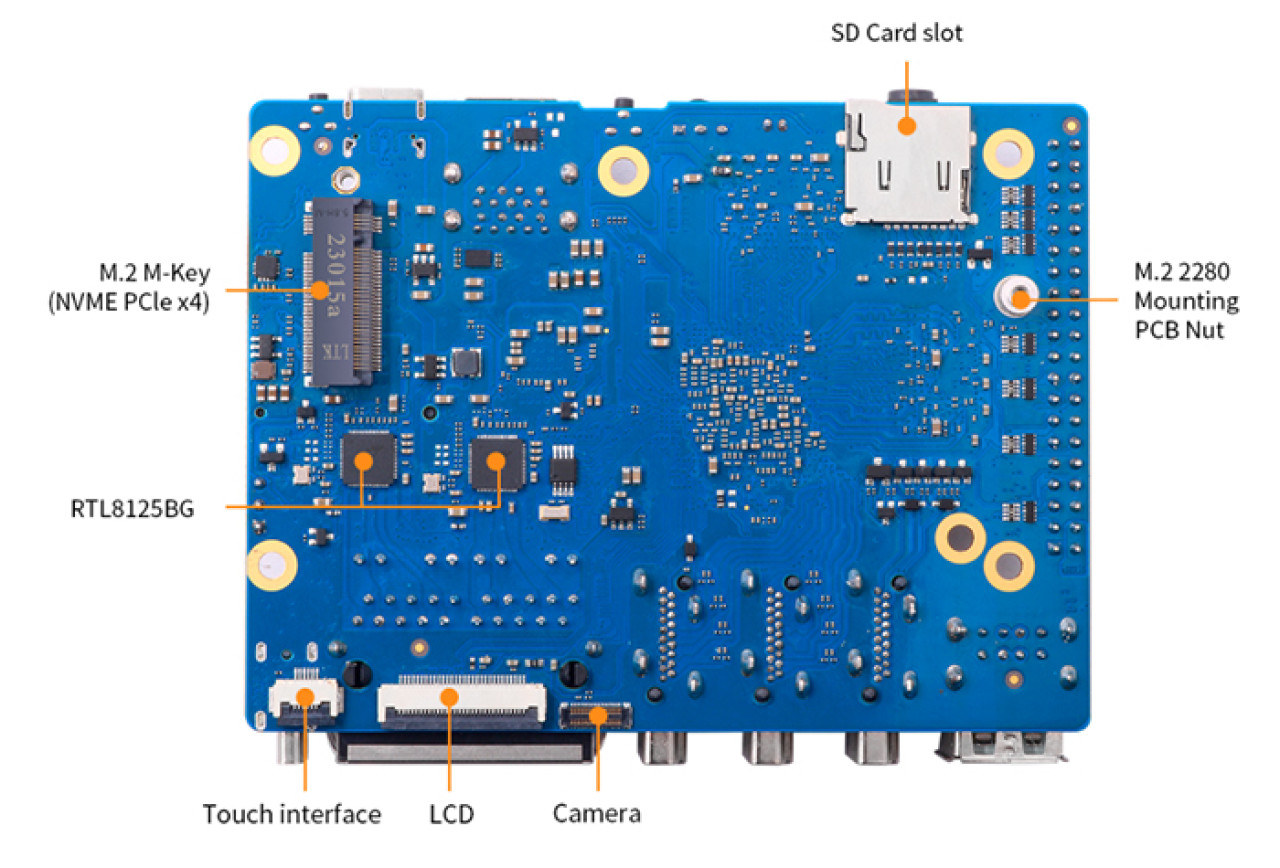 Плата Orange Pi 5 Plus 16GB RAM RK3588 2.4GHz - фото4