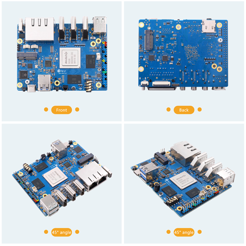 Плата Orange Pi 5 Plus 16GB RAM RK3588 2.4GHz - фото2