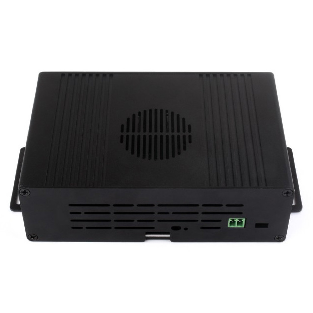 Пластиковый корпус оригинальный для Raspberry Pi 5 Model B с куллером (красно белый) - фото4