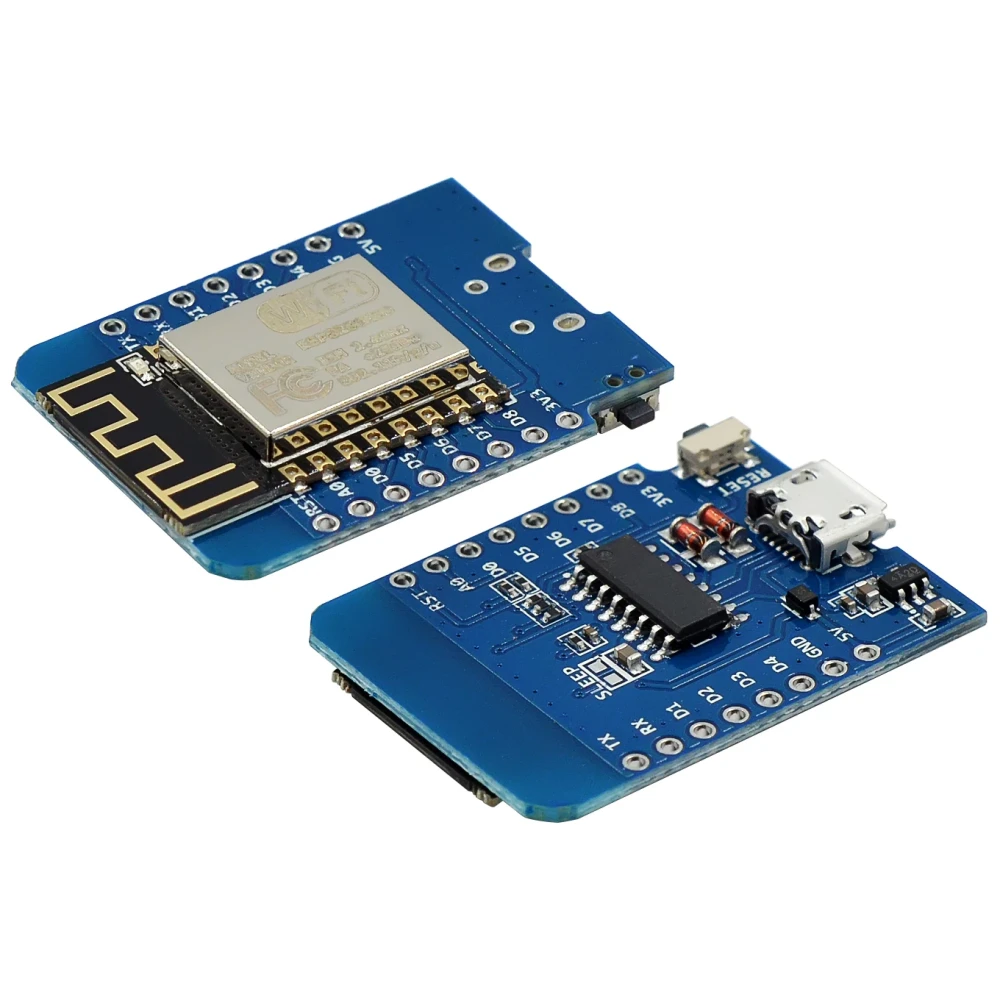 Контроллер WiFi Wemos D1 mini NodeMcu Lua ESP-12F ESP8266 CH340G 5V - фото