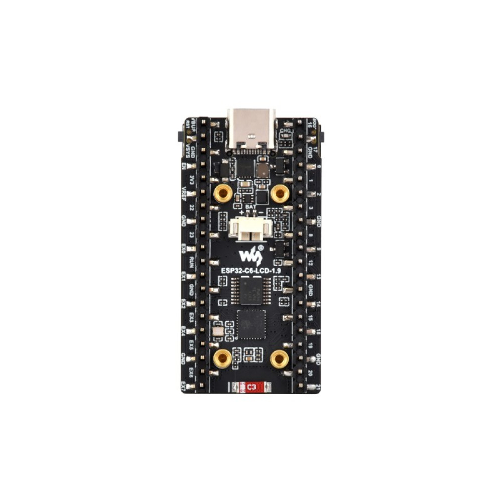 Микрокомпьютер ESP32-C6 160MHz, 1.9inch, 512KB SRAM, 8MB Flash, Wi-Fi 6, Bluetooth 5 - фото3