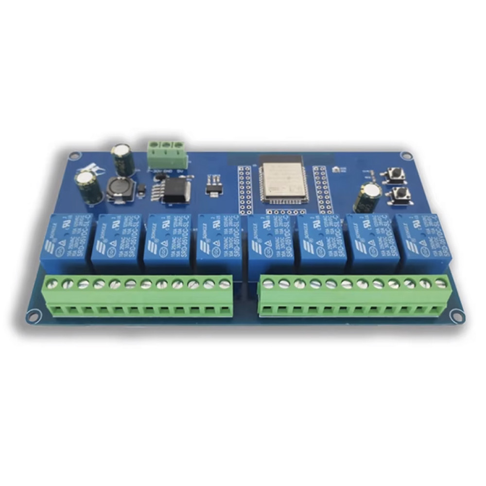 Модуль реле ESP32-S3 Relay 8-Channel 8-Ch ESP32-WROOM IOT WiFi Bluetooth HAT - фото2