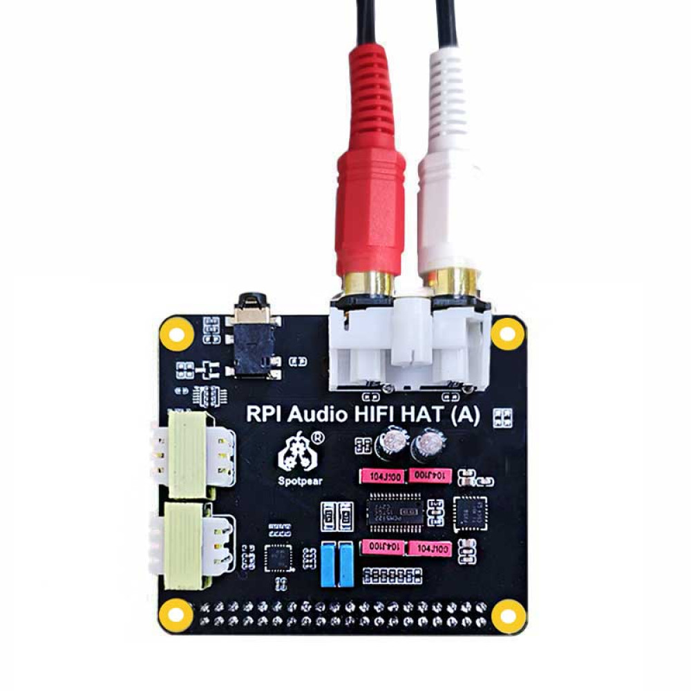 Аудиоинтерфейс Raspberry Pi PCM5122 I2S Audio Card DAC (Цифро-аналоговый преобразователь) - фото3
