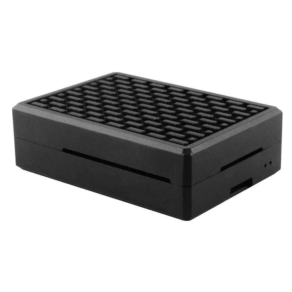 Алюминиевый корпус-радиатор для Raspberry pi 4 p4-srz008v (черный, без куллеров) - фото5