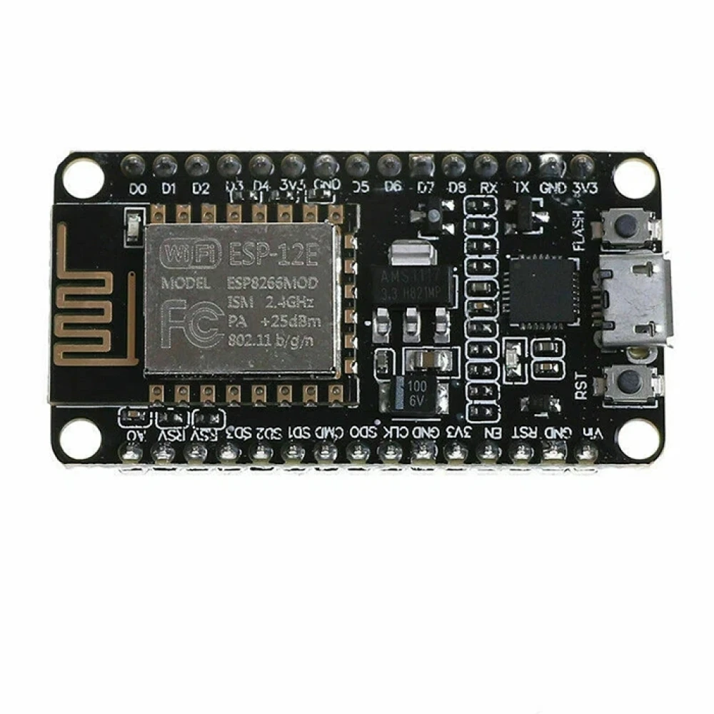 Микрокомпьютер ESP8266 NodeMCU CP2102 ESP-12 WiFi Development Board - фото6, картинка6 Микрокомпьютер ESP8266 NodeMCU CP2102 ESP-12 WiFi Development Board - фото6