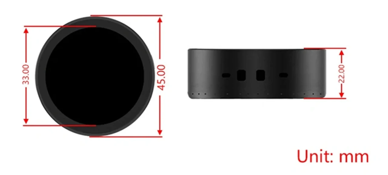 ИИ- ассистент DeepSeek AI Voice Robot Ball ESP32-S3 1.28 inch LCD N16R8 (battery, touch) - фото4