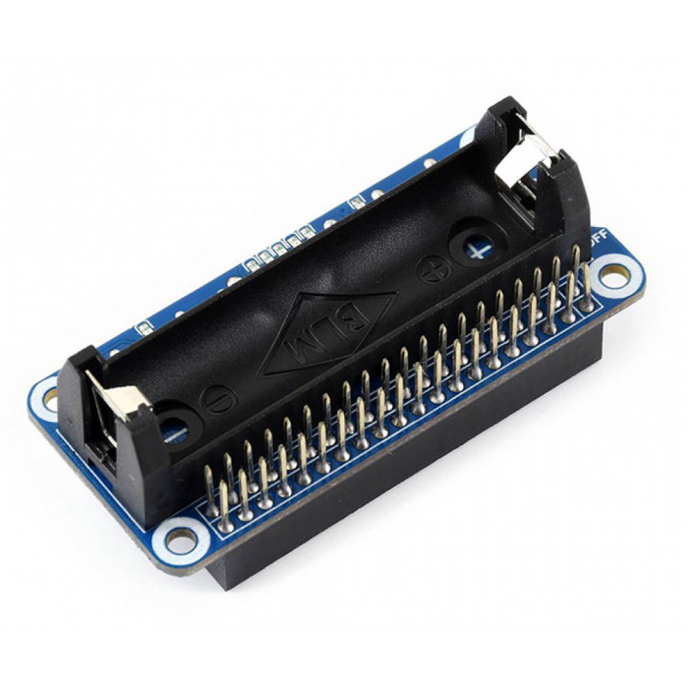 Модуль питания Li-ion Battery HAT +  LiitoKala 14500 Li-ion battery 800 мАч - фото2