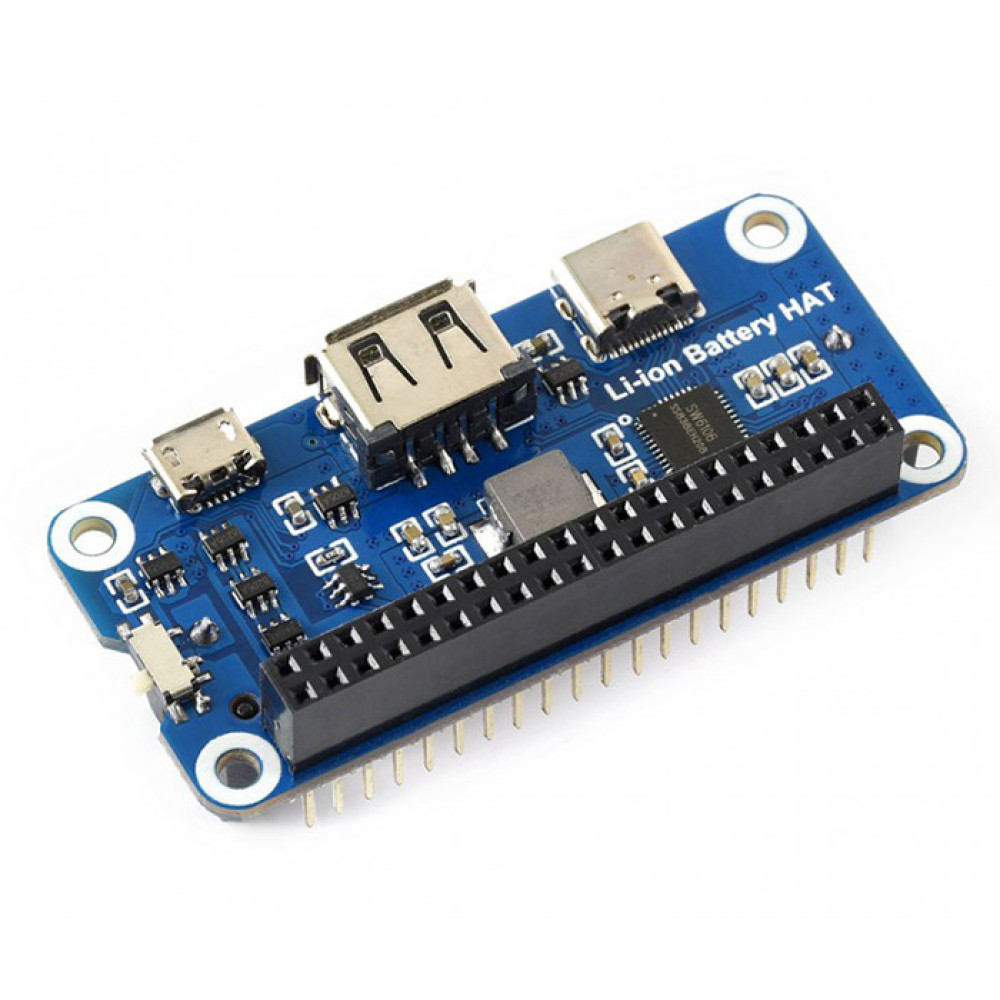 Модуль питания Li-ion Battery HAT +  LiitoKala 14500 Li-ion battery 800 мАч - фото3