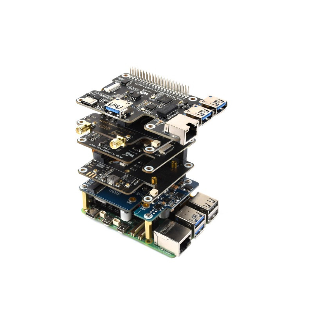 Модуль расширения 4-канальный PCIe FFC для Raspberry Pi 5 - фото5
