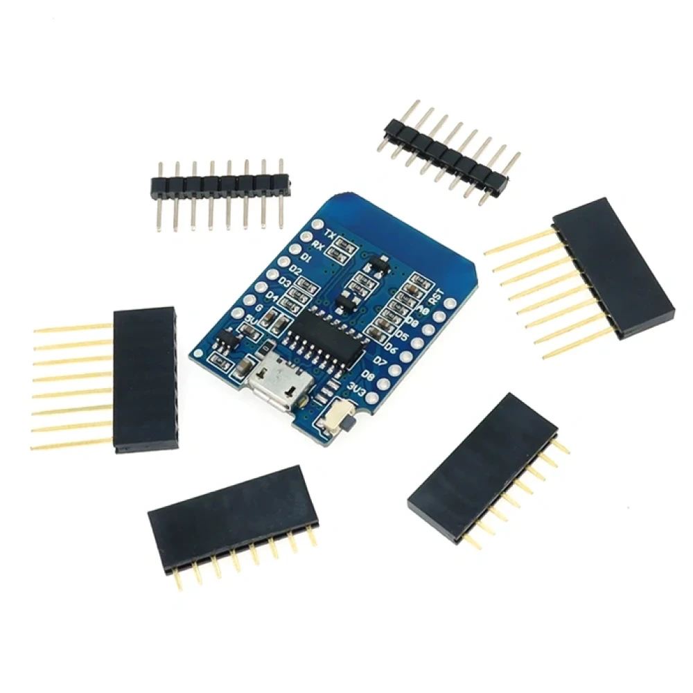 Контроллер WiFi Wemos D1 mini NodeMcu Lua ESP-12F ESP8266 CH340G 5V - фото2