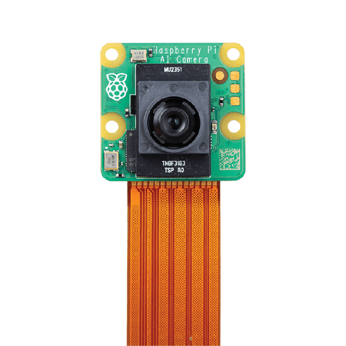 Камера Raspberry Pi AI Camera (2 Tops) - 12MP IMX500 Intelligent Vision Sensor - фото