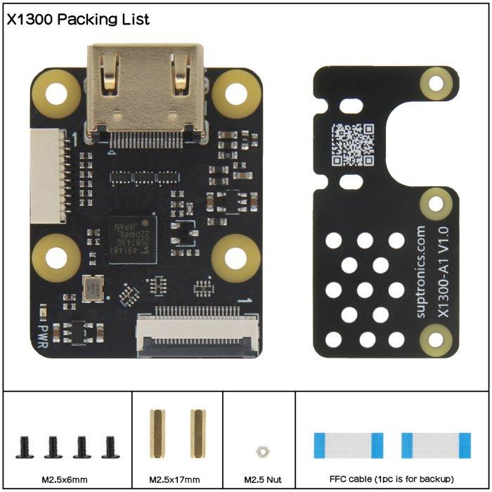 Плата видеозахвата Geekworm X1300 v1.0 (HDMI to CSI-2) - фото2