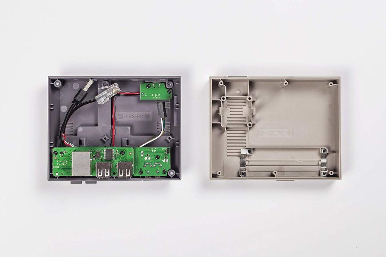 Пластиковый корпус NESPi Case для Raspberry Pi (+радиаторы и куллер) - фото5