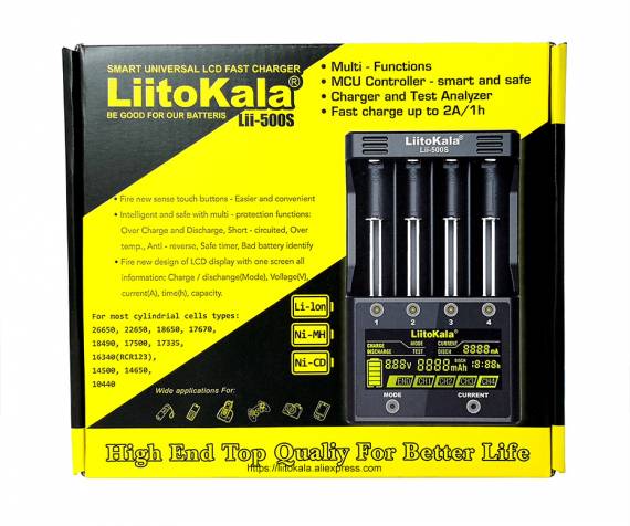 Зарядное устройство Liitokala lii-500s - фото2