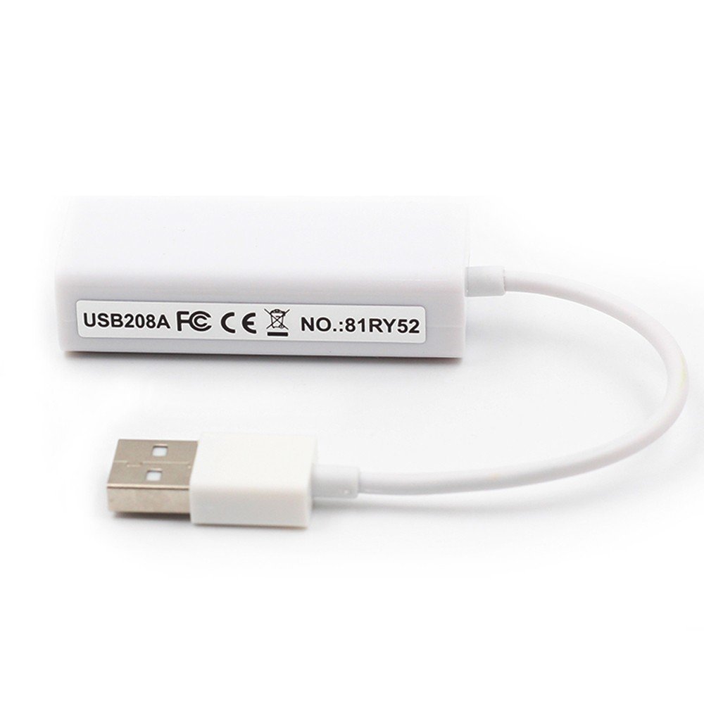 USB - Ethernet адаптер USB 2.0 (совместим с 3.0) к RJ45 LAN RTL8152 IC (USB208A) - фото6
