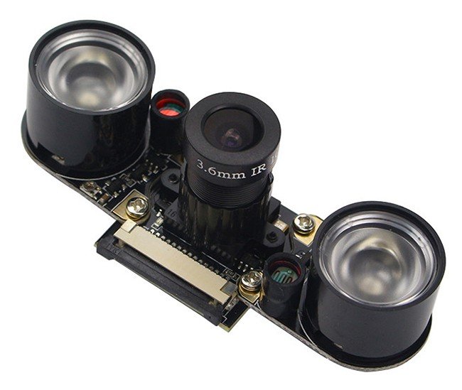 Raspberry Pi камера 5 Мп Night Vision (Ночная съемка, регулируемый фокус) - фото6