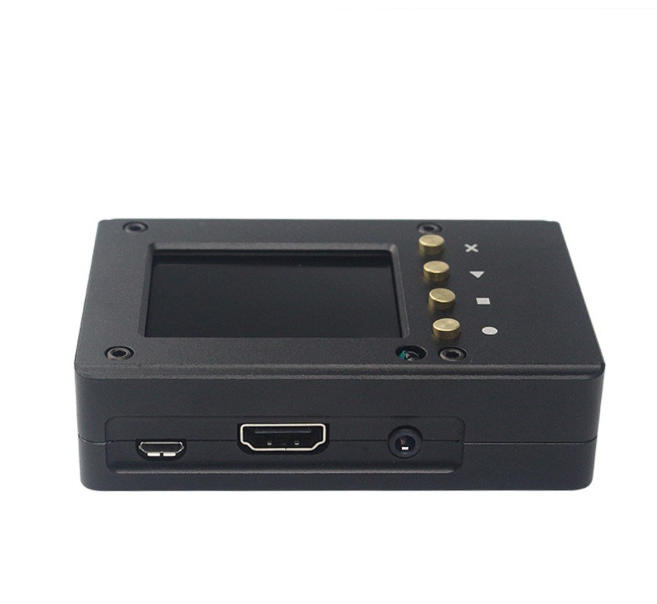 Алюминиевый корпус с 2.2 дюймовым экраном(GPIO) для Raspberry Pi 2 Model B,B+, 3 Model B - фото