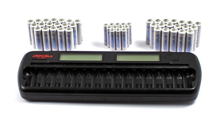 Зарядное устройство Japcell BC-1600 (16 слотов АА\ААА) - фото4
