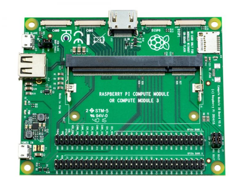 Raspberry Pi Compute Module IO Dev Board - фото
