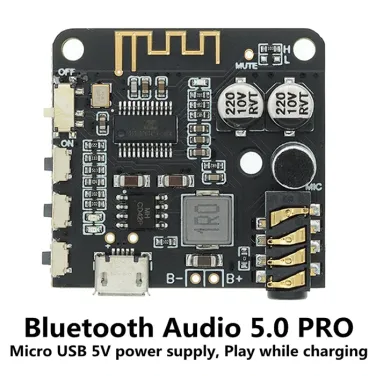 Модуль Bluetooth 5.0-Audio-PRO Stereo  Receiver 3.7-5V (4.0, 4.1, 4.2, 5.0)- фото