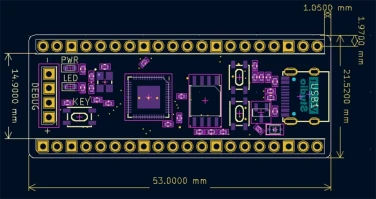 Плата Raspberry Pi Pico Board WeAct RP2040 8MB QSPI Flash memory- фото5