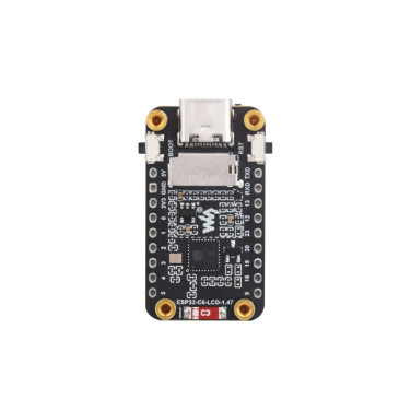Микрокомпьютер ESP32-C6 160MHz, 1.47inch Display (172×320, 262K Color), WiFi 6 & Bluetooth- фото5