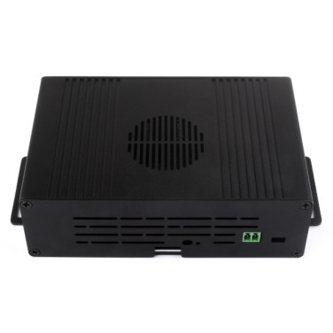 Пластиковый корпус оригинальный для Raspberry Pi 5 Model B с куллером (красно белый)- фото4