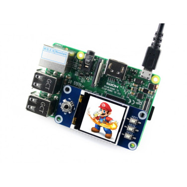 Экран 1.44inch, 128x128, LCD display HAT для Raspberry Pi- фото4