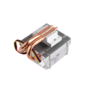 Низкопрофильный радиатор с куллером и подсветкой для Raspberry Pi 5- фото3